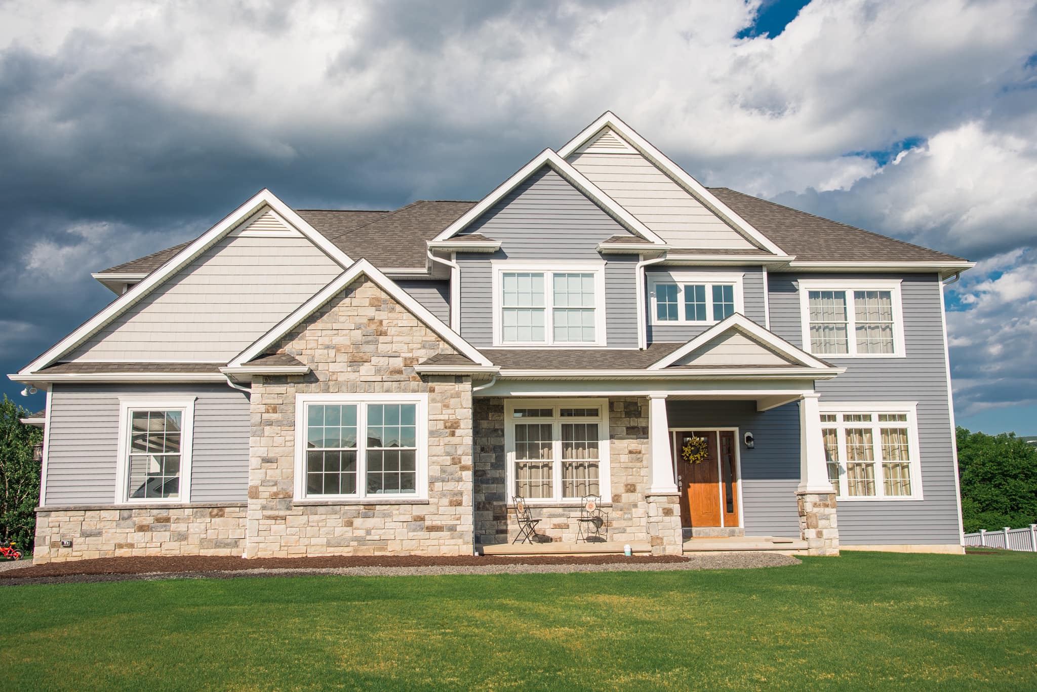 Custom home on private lot in Northeastern Pennsylvania
