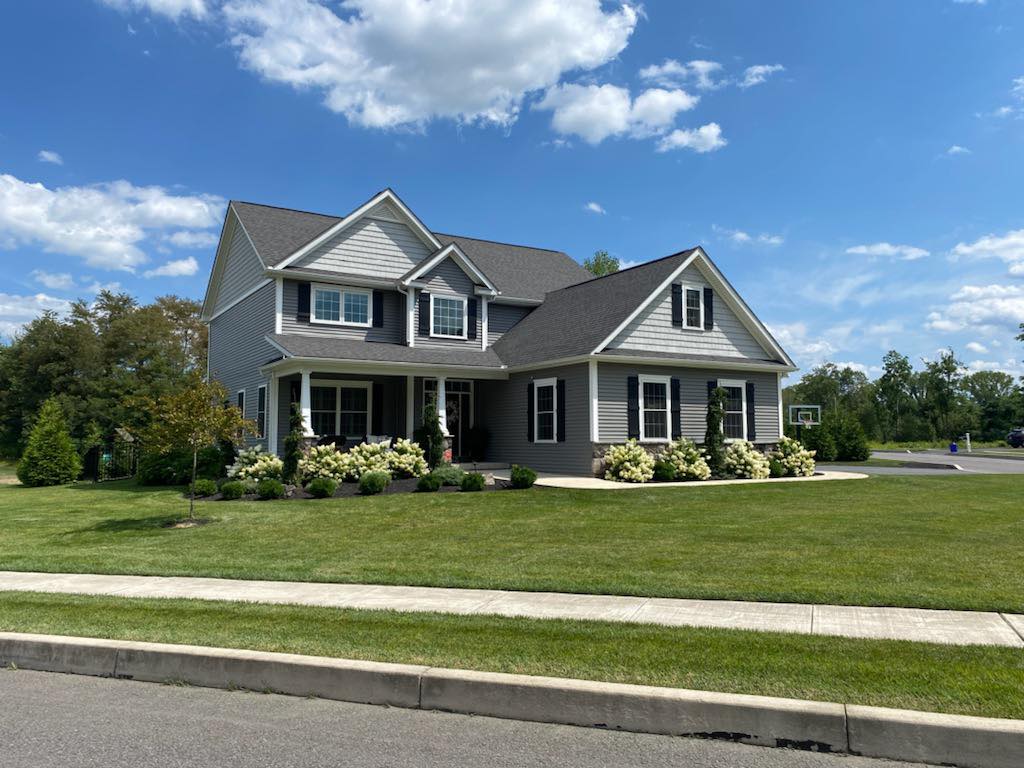Completed DenZal custom home in Northeastern Pennsylvania