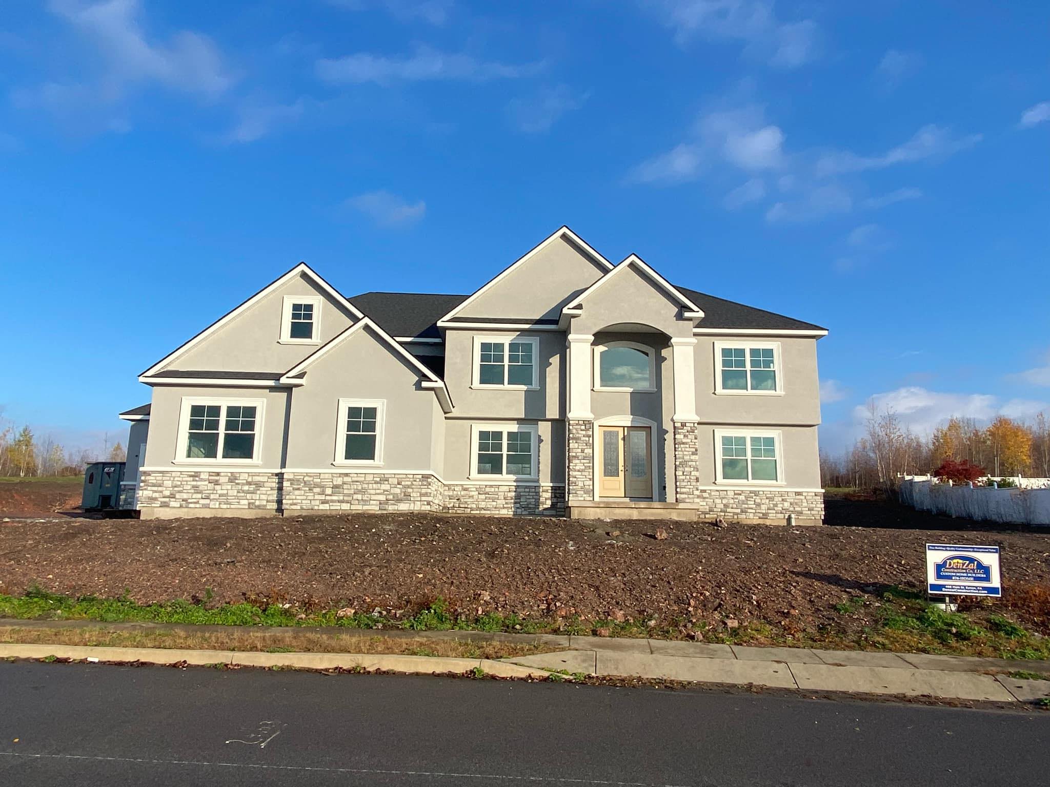 DenZal custom home under construction in Northeastern Pennsylvania
