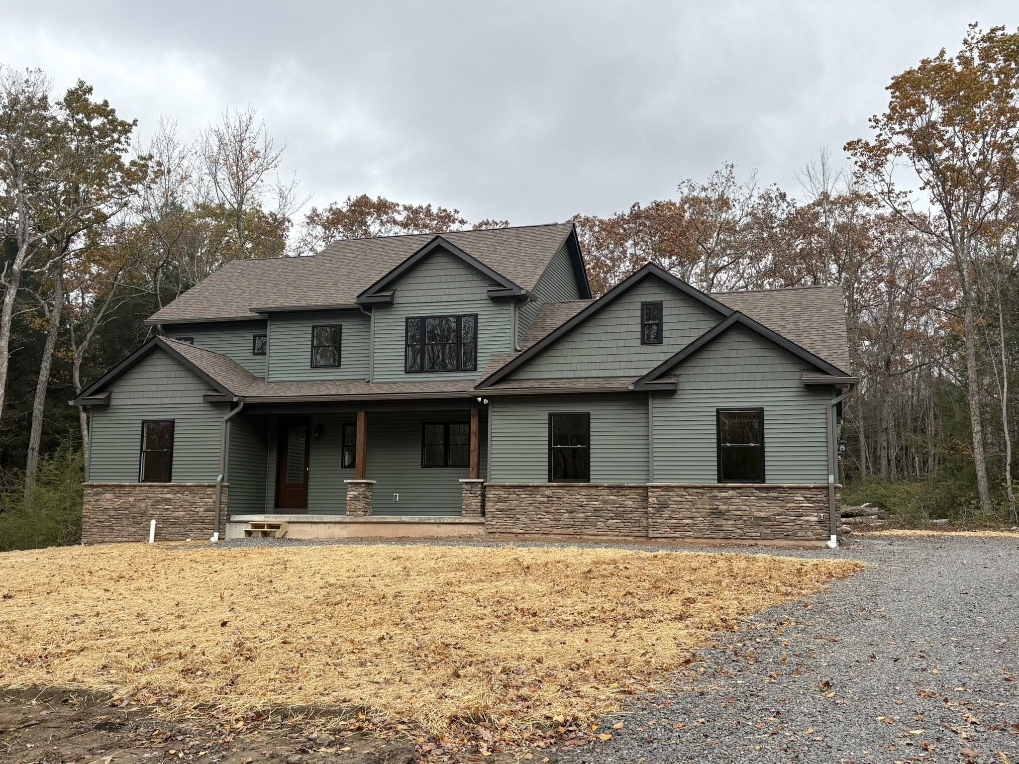 A custom home built by DenZal Construction