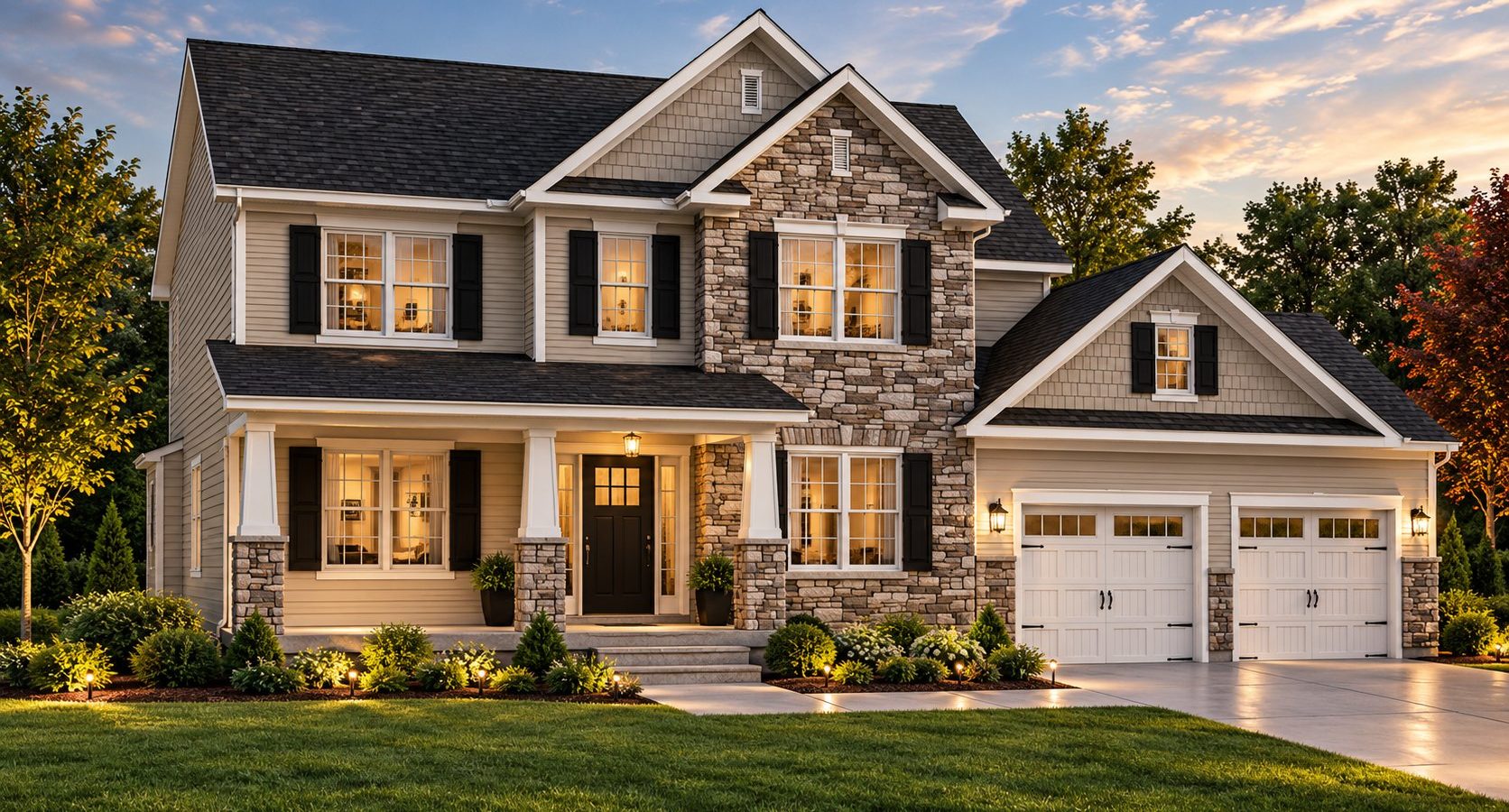 The Farmington — DenZal Construction custom home plan