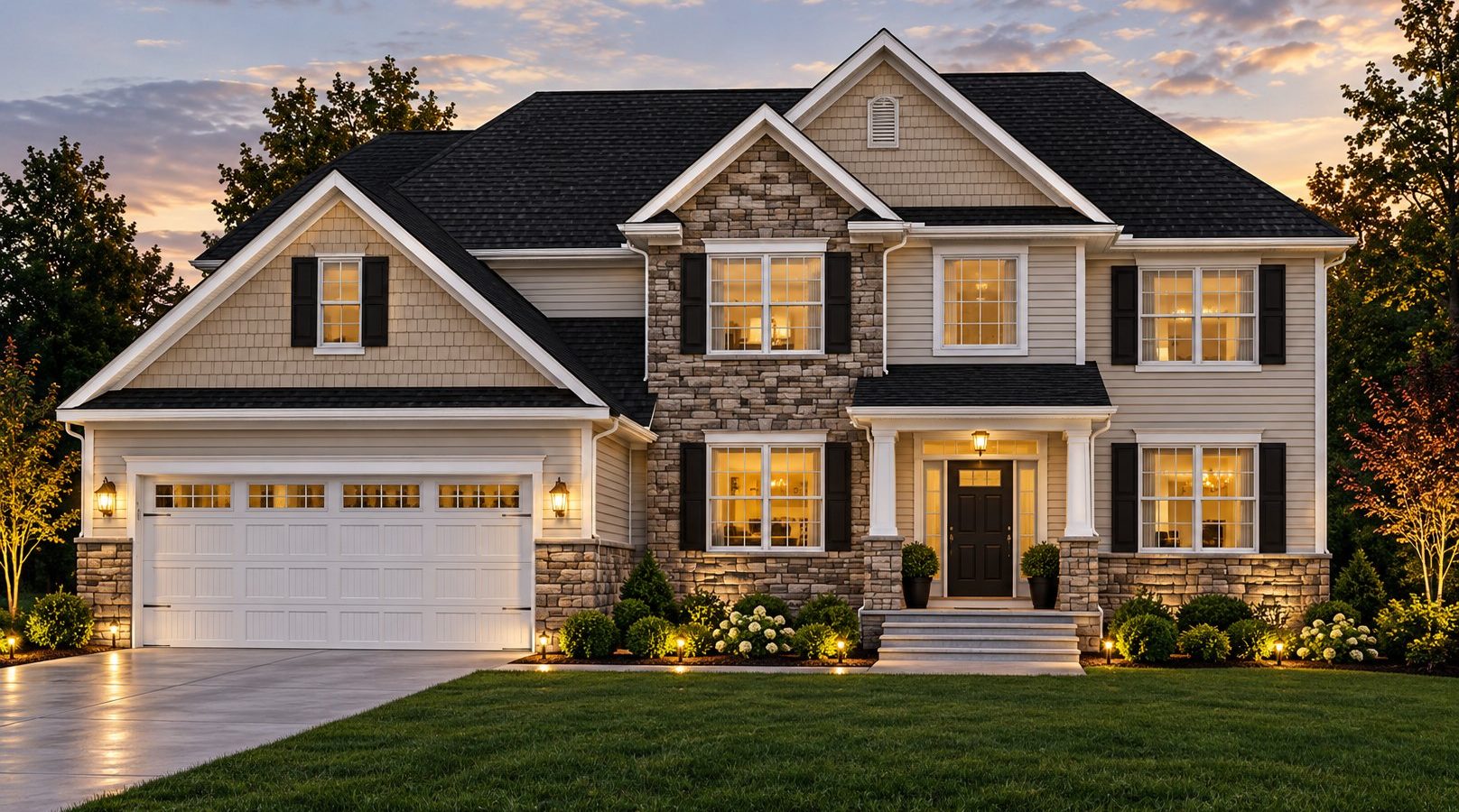The Waterford — DenZal Construction custom home plan